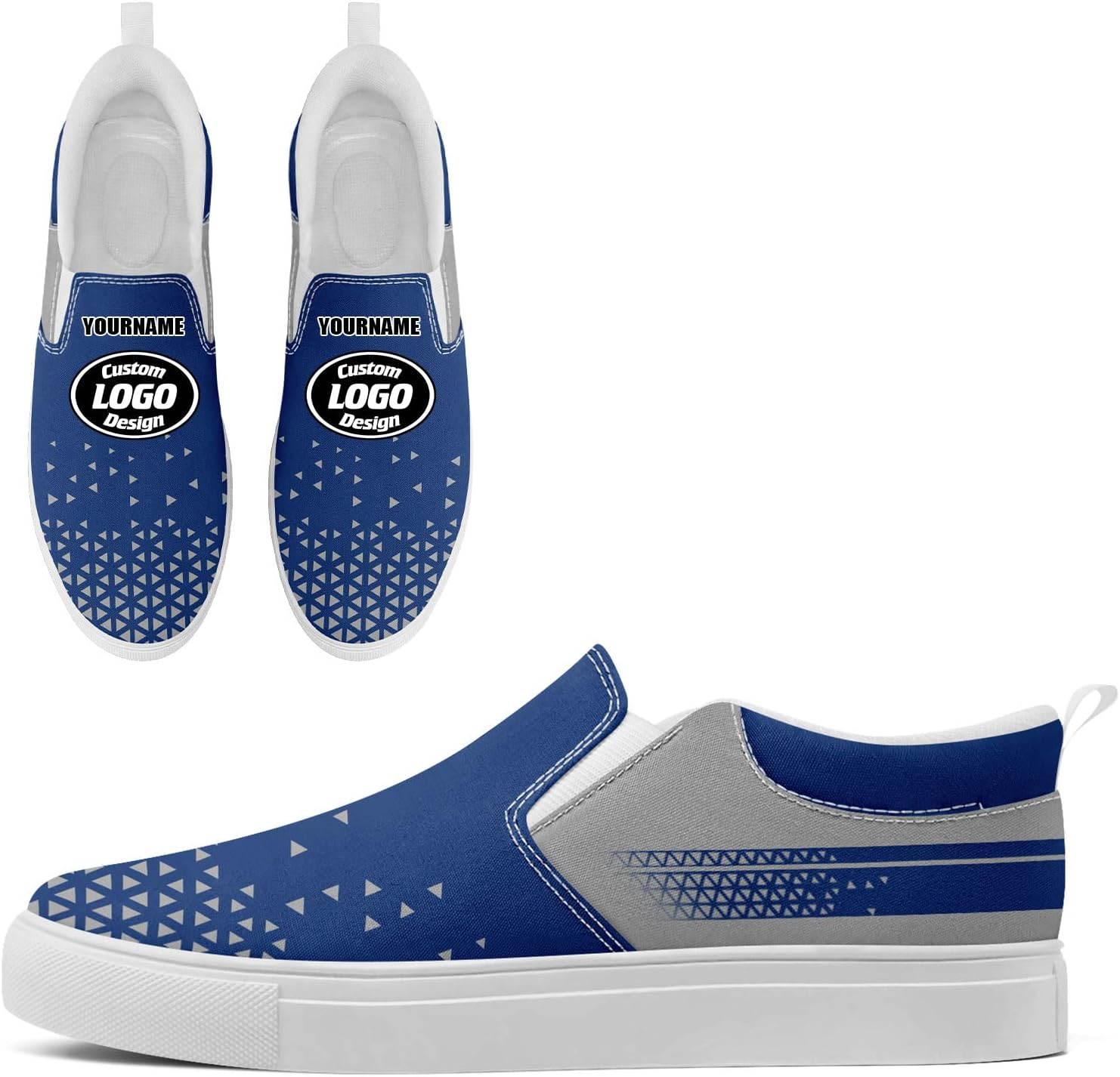 Кастомизированные корпоративные повседневные слипоны AWSOLE для мужчин и женщин с принтом названия компании и логотипа, удобные кроссовки из холста для прогулок, белый/синий/серый/темно-синий
Кастомизированные корпоративные повседневные слипоны AWSOLE для мужчин и женщин с принтом названия компании и логотипа, удобные кроссовки из холста для прогулок, белый/синий/серый/темно-синий