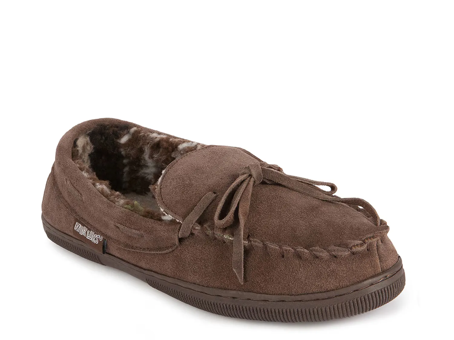 Тапочки Paul Moccasin Slipper Muk Luks, темно-коричневый
Тапочки Paul Moccasin Slipper Muk Luks, темно-коричневый