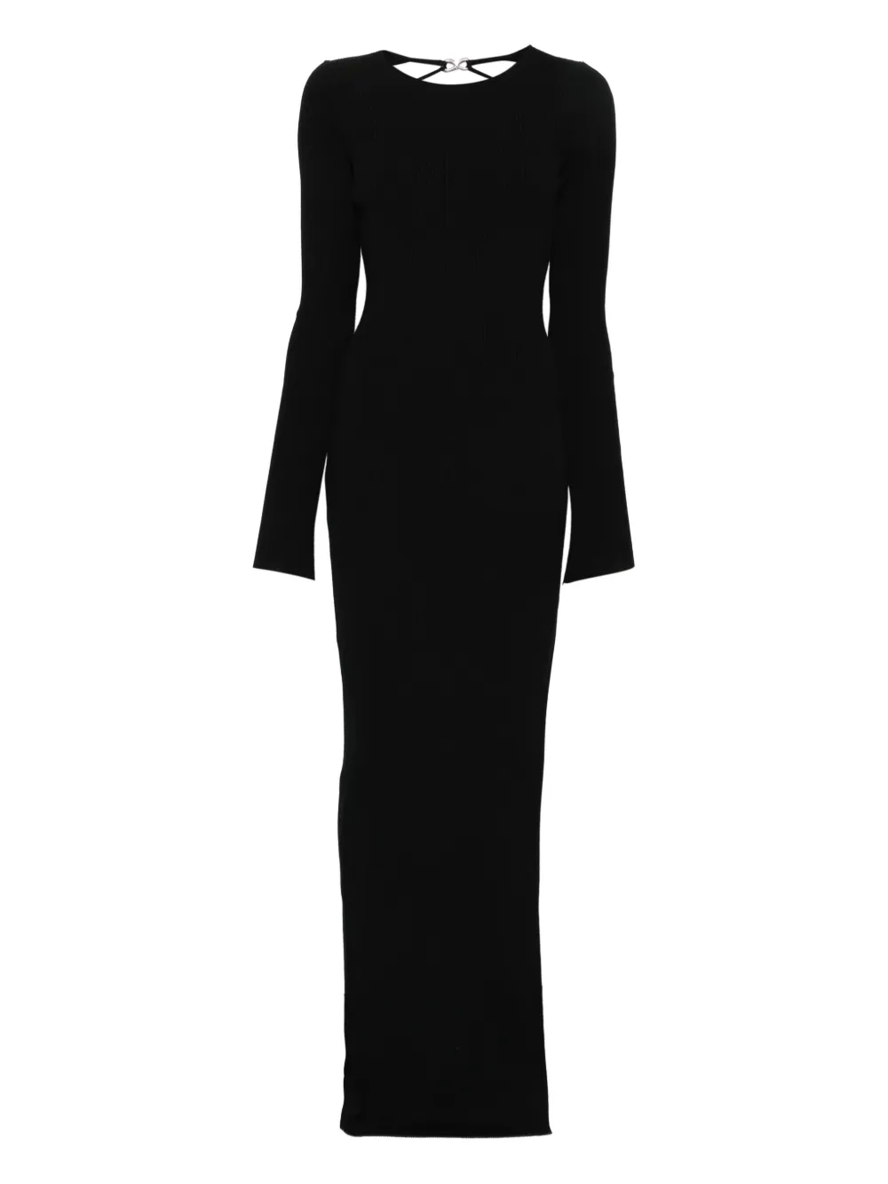 Платье макси в рубчик с длинными рукавами MACH & MACH, черный
Платье макси в рубчик с длинными рукавами MACH & MACH, черный