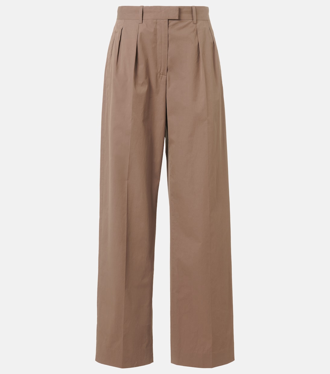 Альфидис хлопковые брюки с широкими штанинами The Row, серо-коричневый
Альфидис хлопковые брюки с широкими штанинами The Row, серо-коричневый