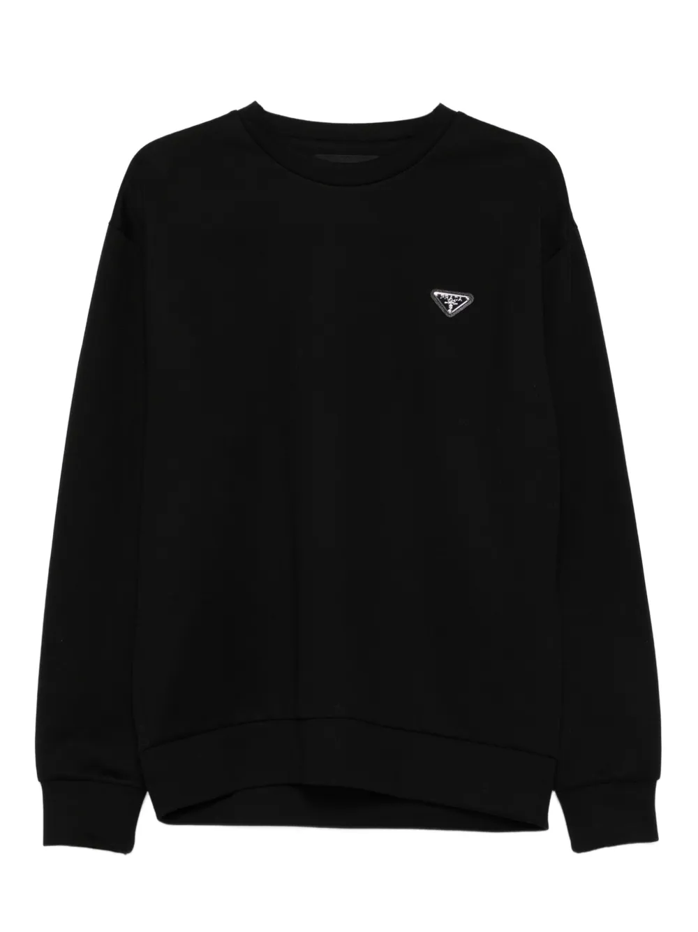 Толстовка с логотипом Prada, черный
Толстовка с логотипом Prada, черный