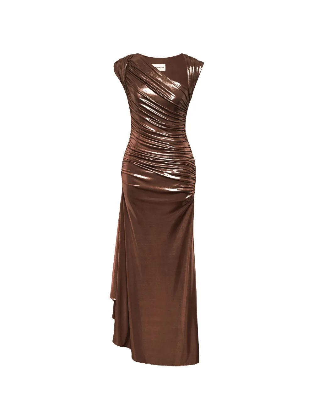 Платье миди на одно плечо Post Meridiem, коричневый
Платье миди на одно плечо Post Meridiem, коричневый