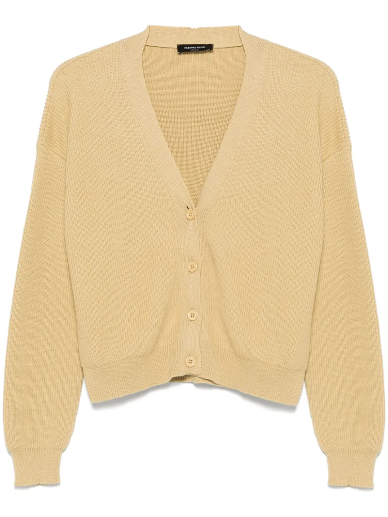 Кардиган с V-образным вырезом Fabiana Filippi, нейтральный
Кардиган с V-образным вырезом Fabiana Filippi, нейтральный