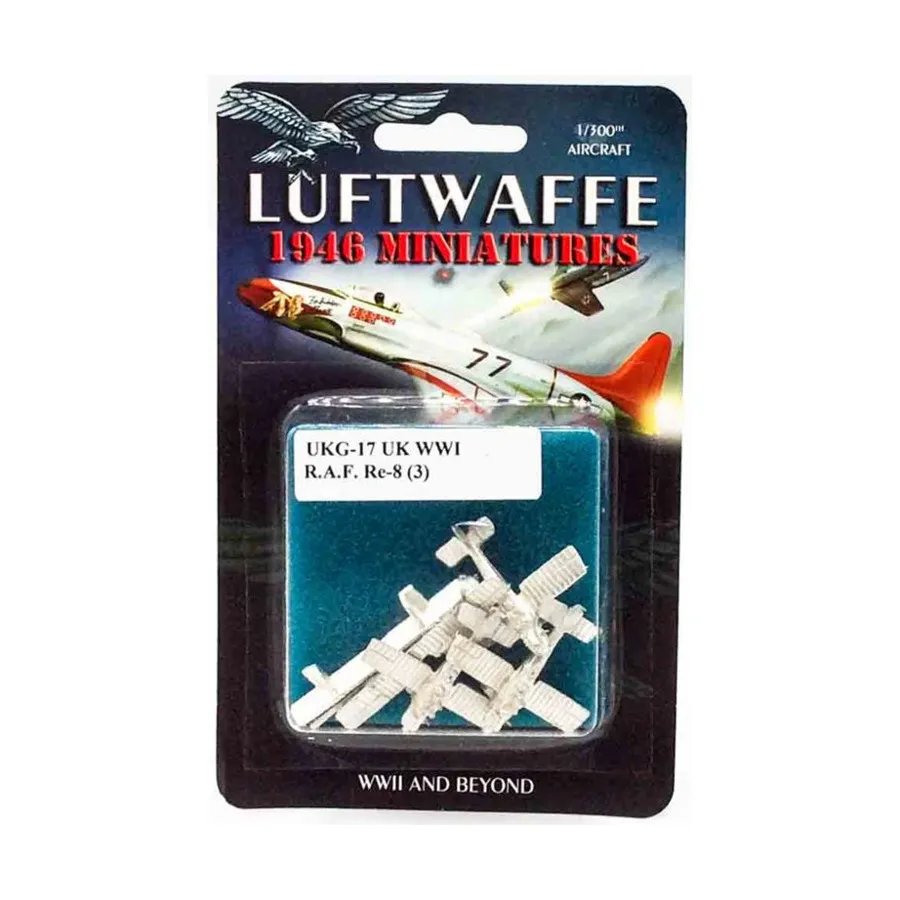 РАФ Ре-8, Hostile Aircraft Miniatures - United Kingdom Great War (1:285)
РАФ Ре-8, Hostile Aircraft Miniatures - United Kingdom Great War (1:285)