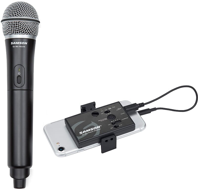 Беспроводная система Samson Go Mic Mobile Handheld Wireless Microphone System
Беспроводная система Samson Go Mic Mobile Handheld Wireless Microphone System