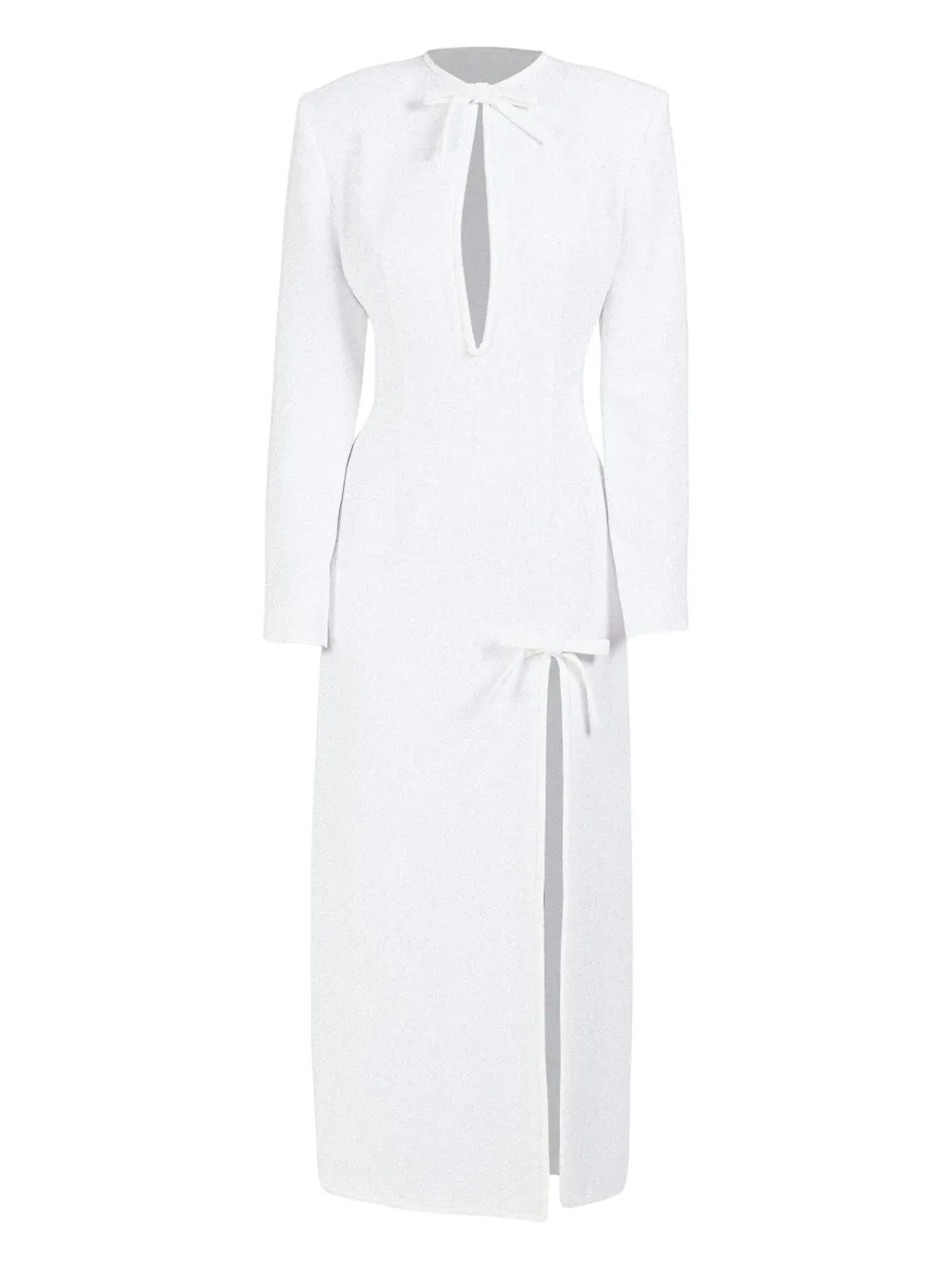 Длинное платье с бантом Rowen Rose, белый
Длинное платье с бантом Rowen Rose, белый