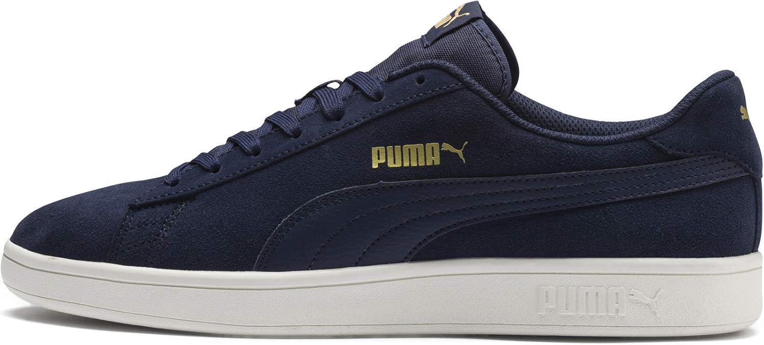 Кроссовки Puma Smash V2 Low-Top для взрослых унисекс, синий/золотой/белый
Кроссовки Puma Smash V2 Low-Top для взрослых унисекс, синий/золотой/белый