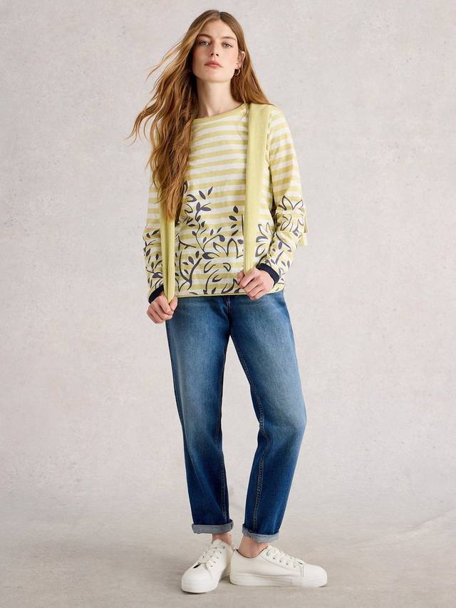 Топ Clara в полоску с цветочным принтом White Stuff, Yellow/Multi
Топ Clara в полоску с цветочным принтом White Stuff, Yellow/Multi