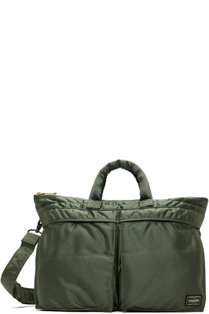 Портфель Khaki Tanker Short Helmet Briefcase PORTER - Yoshida & Co 
Портфель Khaki Tanker Short Helmet Briefcase PORTER - Yoshida & Co