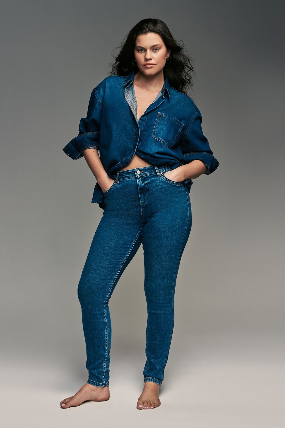 Супермягкие узкие джинсы фасона «песочные часы» Next, синий
Супермягкие узкие джинсы фасона «песочные часы» Next, синий