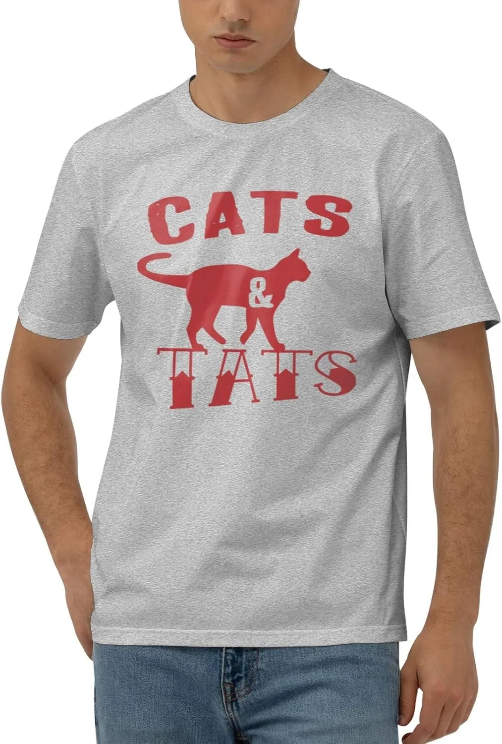 Футболка мужская Cats and Tats с коротким рукавом, Cotton, Quick-Drying, Black JYEXSEIZ
Футболка мужская Cats and Tats с коротким рукавом, Cotton, Quick-Drying, Black JYEXSEIZ