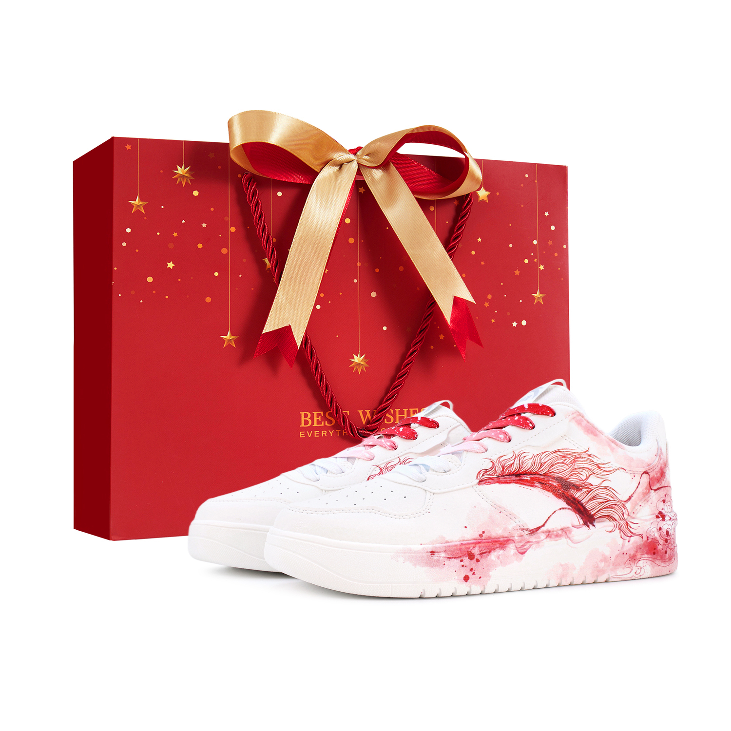 ANTA Легкие противоскользящие кроссовки для скейтбординга с амортизацией Unisex Red White
ANTA Легкие противоскользящие кроссовки для скейтбординга с амортизацией Unisex Red White