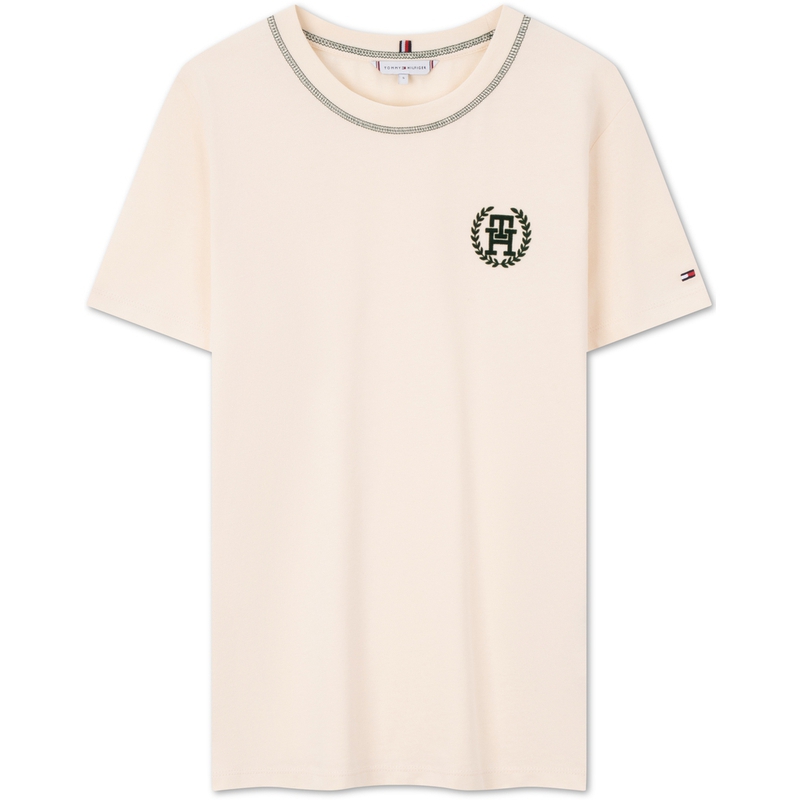 Футболка женская Tommy Hilfiger, экрю AEF
Футболка женская Tommy Hilfiger, экрю AEF