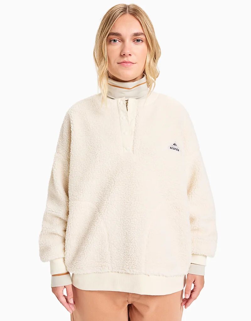 Флис Quiksilver Barranco Sherpa белого цвета
Флис Quiksilver Barranco Sherpa белого цвета