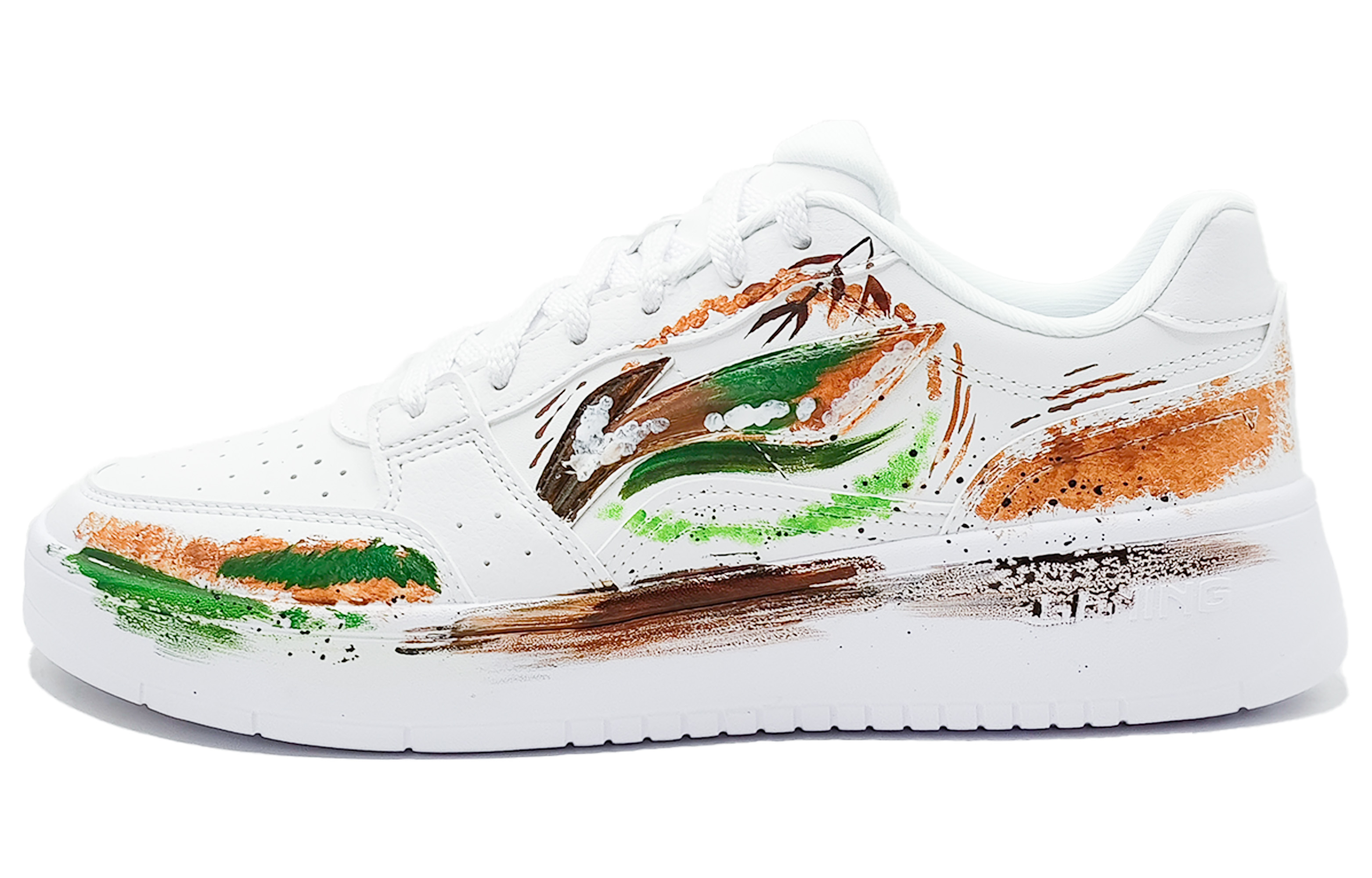 LINING Кроссовки для скейтбординга Acer Truncatum с противоскользящей амортизацией и износостойкостью, низкие, мужские, белые, коричневые, зеленые
LINING Кроссовки для скейтбординга Acer Truncatum с противоскользящей амортизацией и износостойкостью, низкие, мужские, белые, коричневые, зеленые