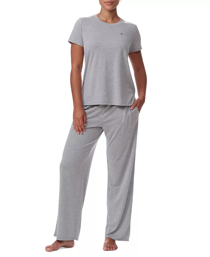 Женская футболка для сна с коротким рукавом и круглым вырезом Tommy Hilfiger, серый
Женская футболка для сна с коротким рукавом и круглым вырезом Tommy Hilfiger, серый