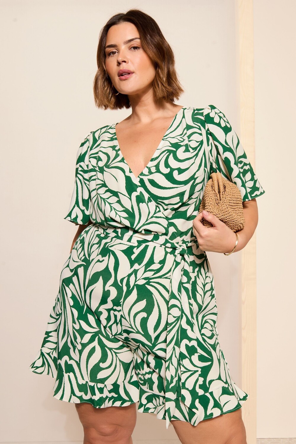 Комбинезон с принтом Curves Like These, зеленый
Комбинезон с принтом Curves Like These, зеленый