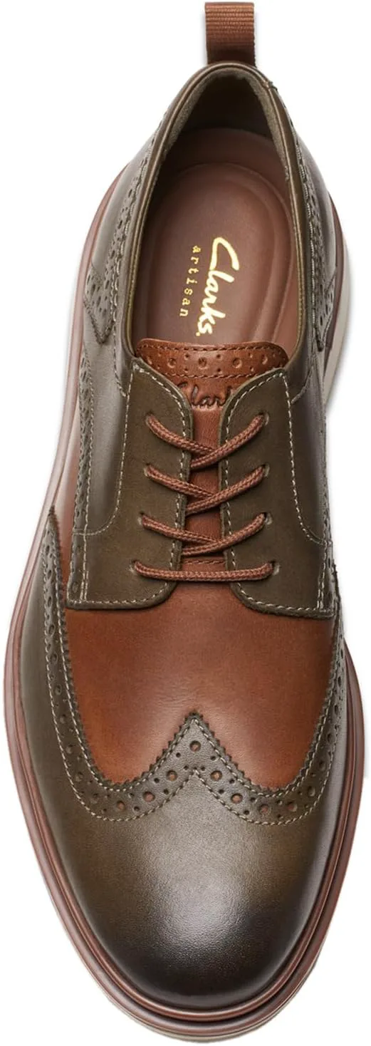 Мужские туфли Clarks Chantry Wing Oxford, темно-оливковый
Мужские туфли Clarks Chantry Wing Oxford, темно-оливковый