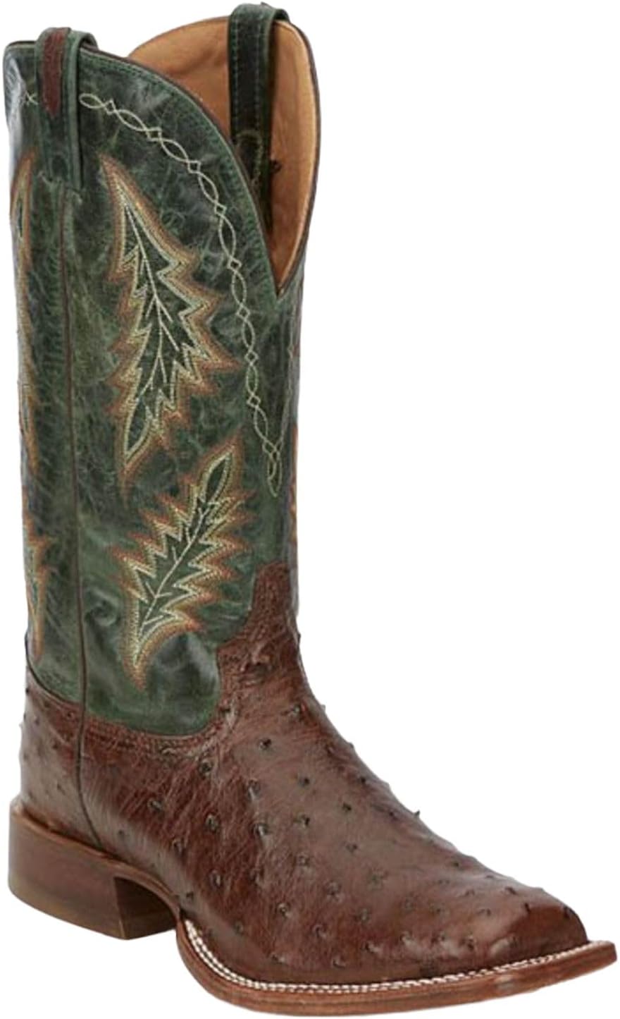 Мужские западные сапоги Tony Lama Hayden Exotic из страуса с полным перьям и широким квадратным носком - Ep8270, коричневый
Мужские западные сапоги Tony Lama Hayden Exotic из страуса с полным перьям и широким квадратным носком - Ep8270, коричневый