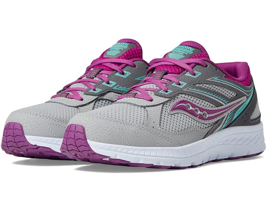 Кроссовки Saucony Cohesion 14 LTT, цвет Grey/Magenta/Turquoise 
Кроссовки Saucony Cohesion 14 LTT, цвет Grey/Magenta/Turquoise