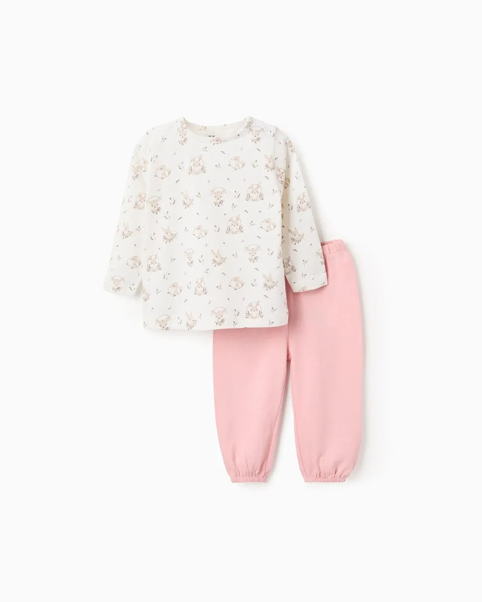 Детская пижама 100% хлопок с узором Zippy, белый/розовый
Детская пижама 100% хлопок с узором Zippy, белый/розовый