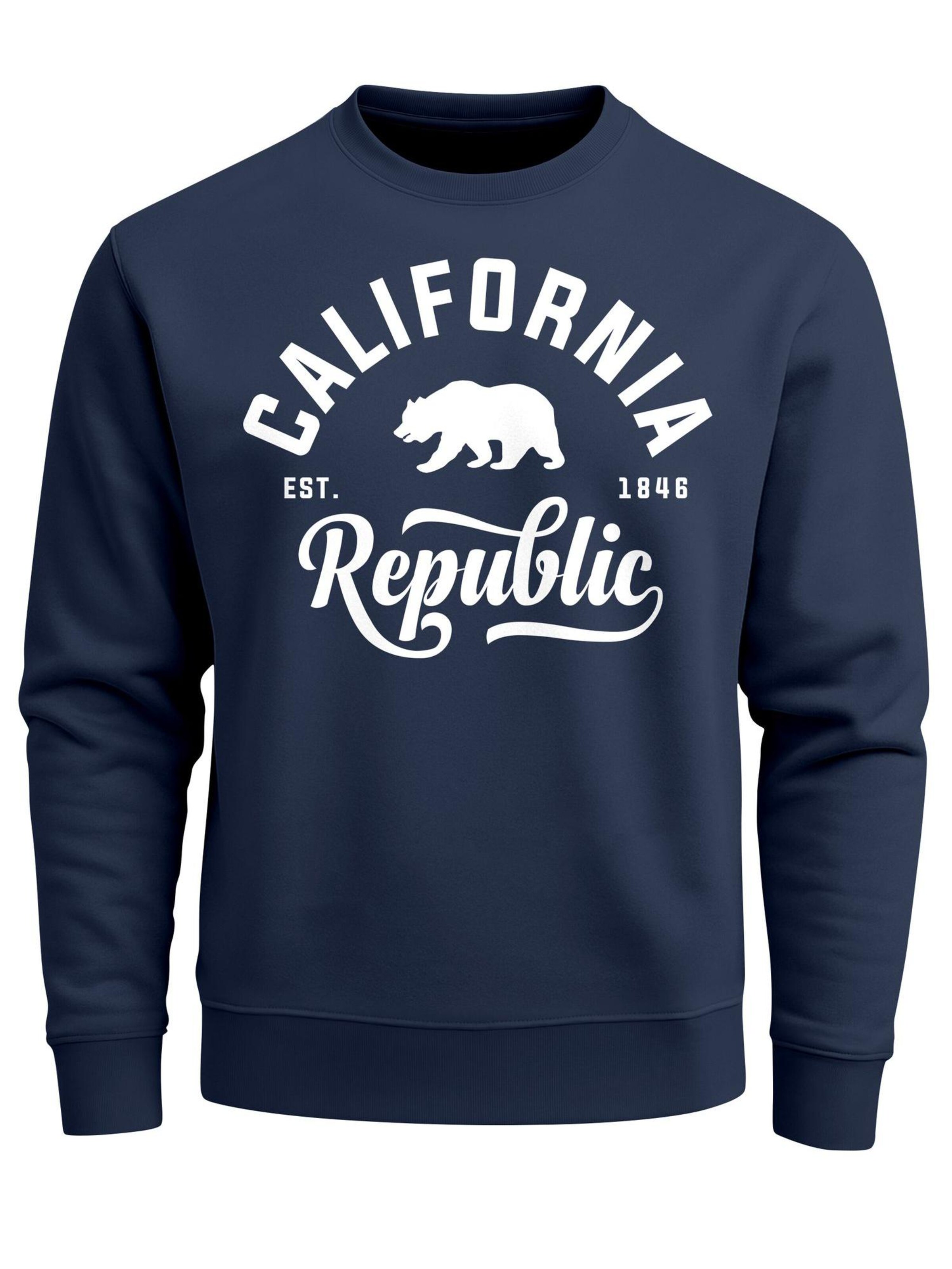Neverless Свитшот 'California' в цвете Navy, Синий, Neverless Свитшот 'California' в цвете Navy
Neverless Свитшот 'California' в цвете Navy, Синий, Neverless Свитшот 'California' в цвете Navy