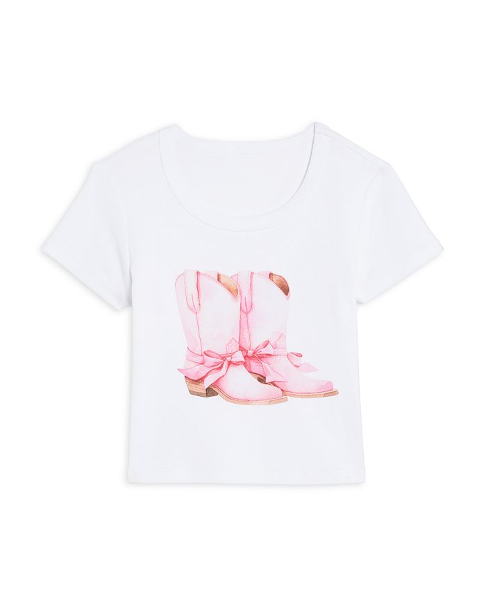 Футболка для девочек в стиле ковбойских сапог - Big Kid KatieJnyc, белый
Футболка для девочек в стиле ковбойских сапог - Big Kid KatieJnyc, белый