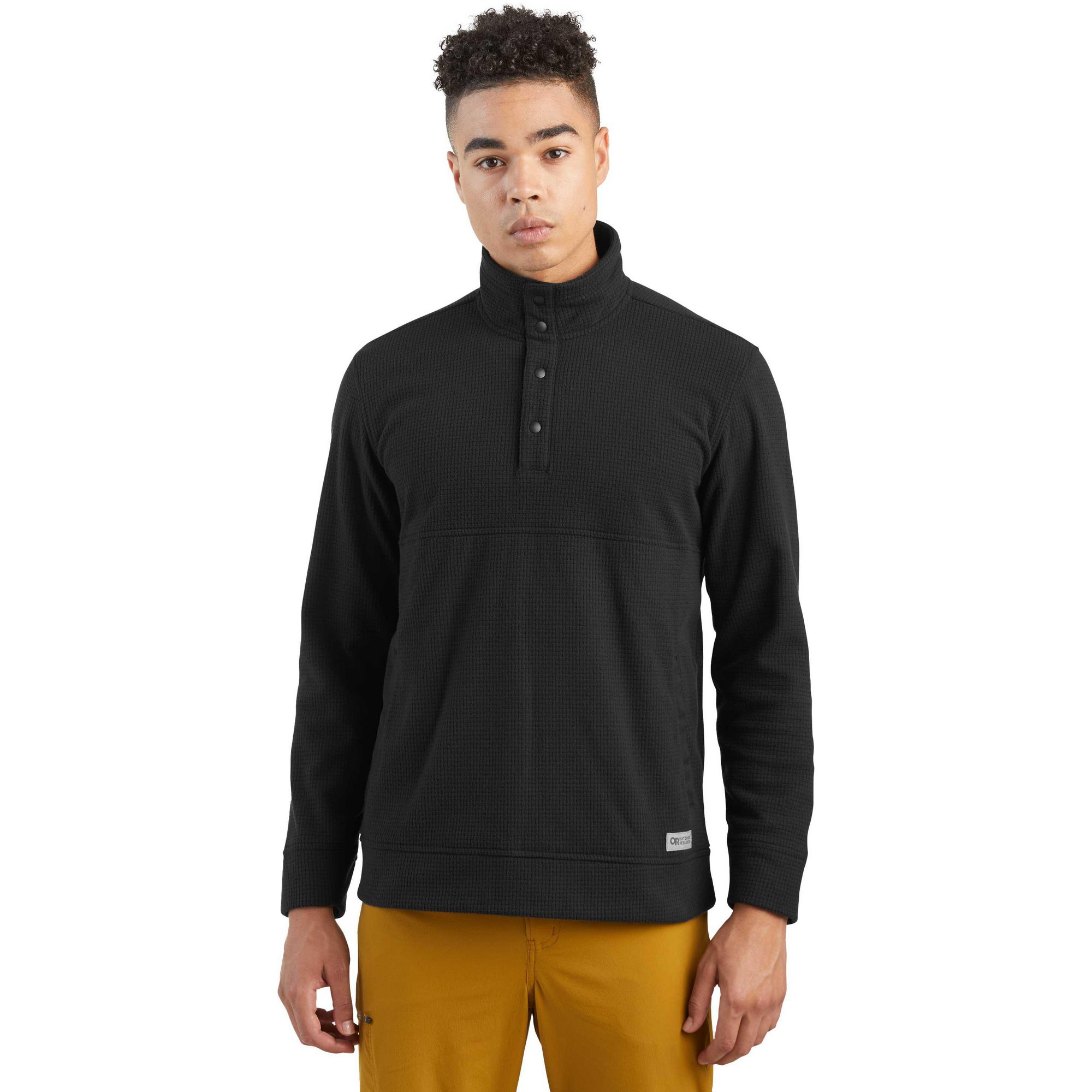 Мужской пуловер Trail Mix на кнопках, модель II Outdoor Research, Black
Мужской пуловер Trail Mix на кнопках, модель II Outdoor Research, Black