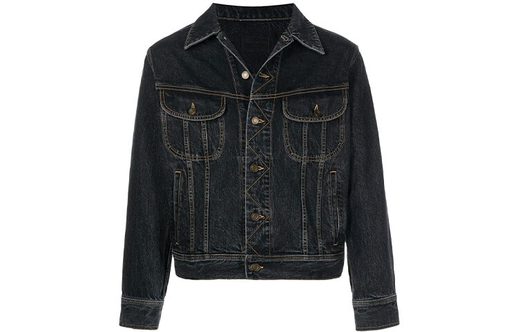 Мужская джинсовая куртка Saint Laurent, черный
Мужская джинсовая куртка Saint Laurent, черный