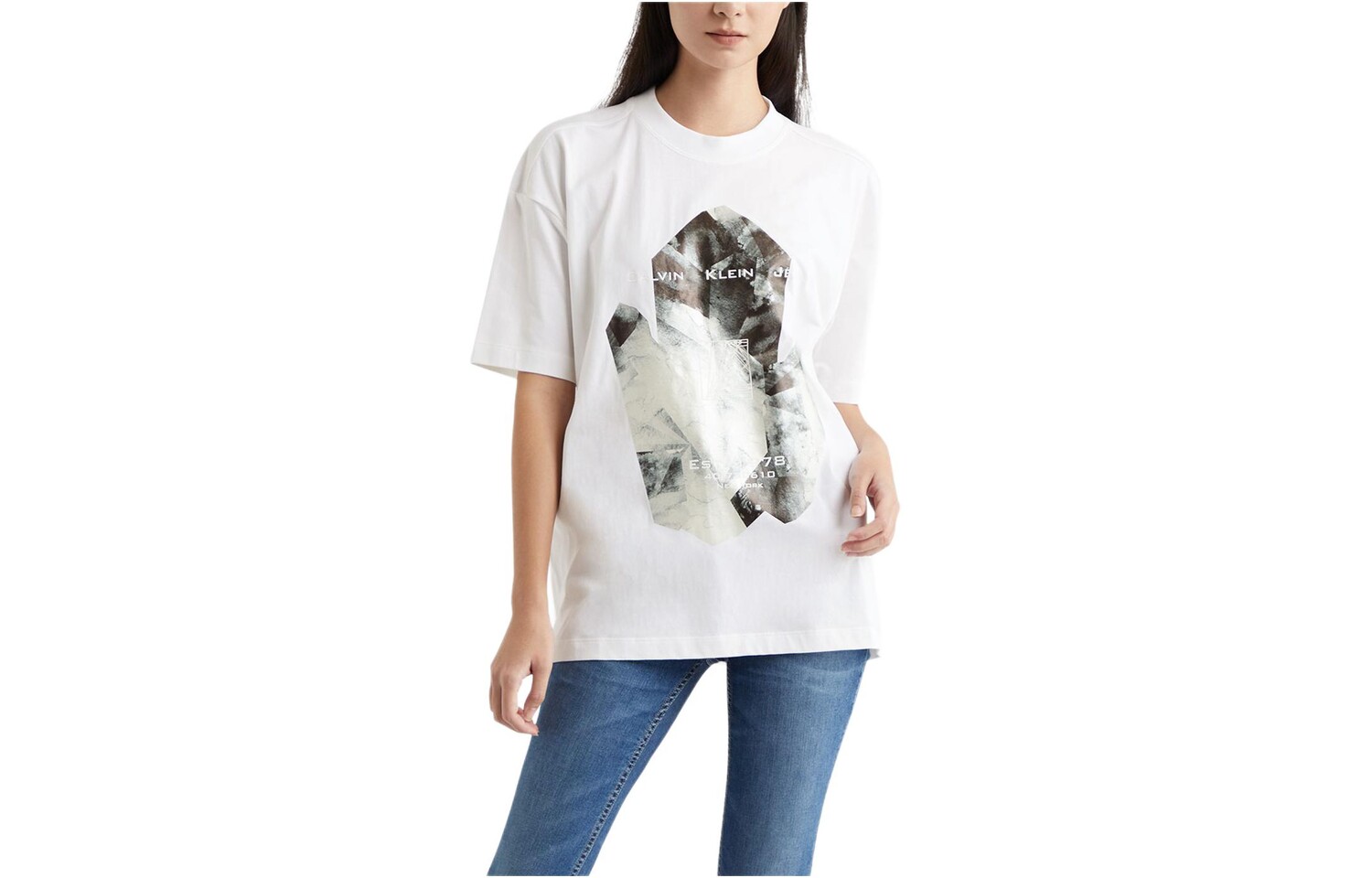 Calvin Klein Женская футболка, цвет Bright White
Calvin Klein Женская футболка, цвет Bright White