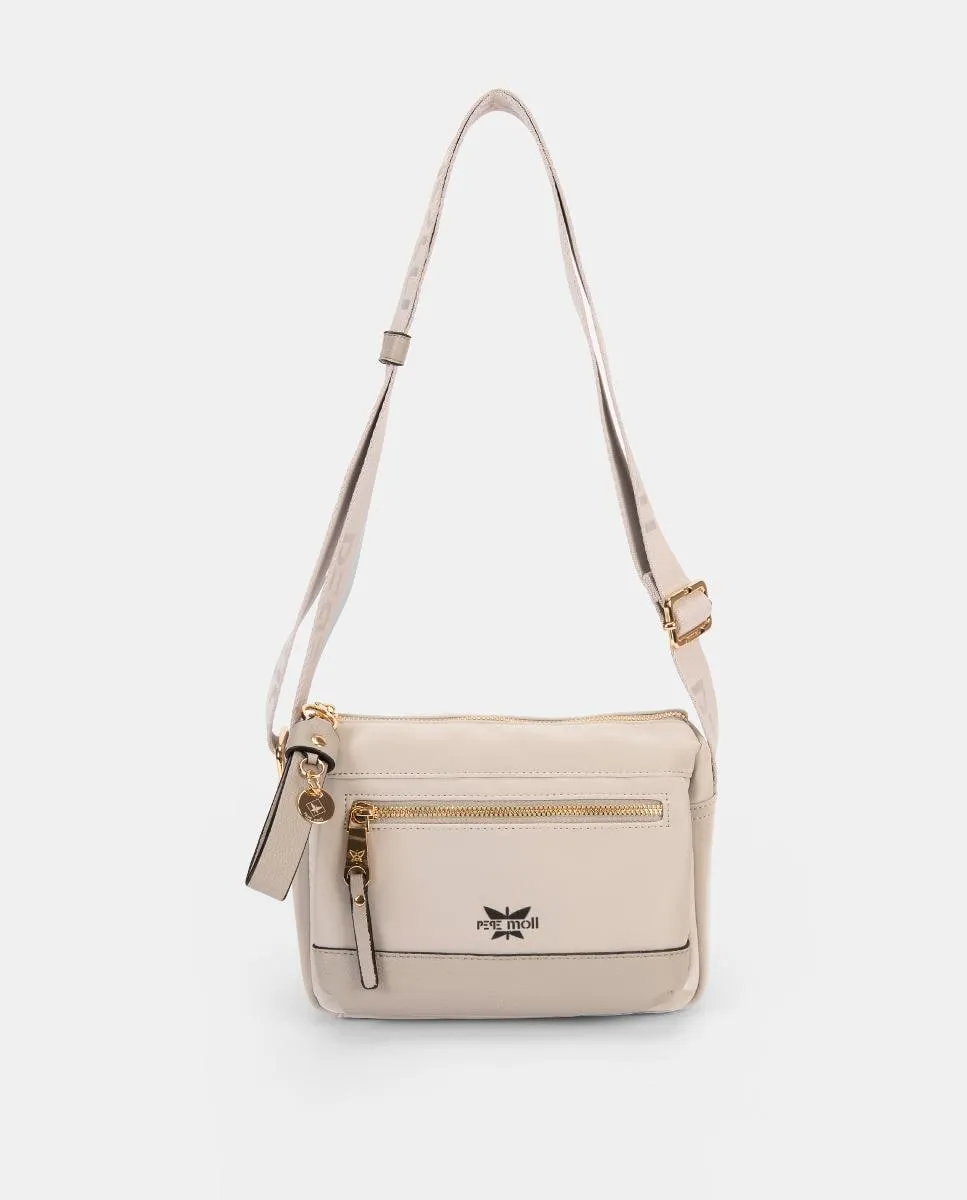 Сумка через плечо с передним карманом Pepe Moll, светло-серый
Сумка через плечо с передним карманом Pepe Moll, светло-серый