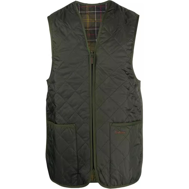Стеганый двусторонний жилет Barbour, army зеленый
Стеганый двусторонний жилет Barbour, army зеленый
