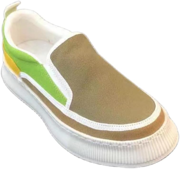 Мужские кеды на толстой подошве из холста, с плоской подошвой, цельные без застежек, повседневный стиль Hoalox, хаки
Мужские кеды на толстой подошве из холста, с плоской подошвой, цельные без застежек, повседневный стиль Hoalox, хаки