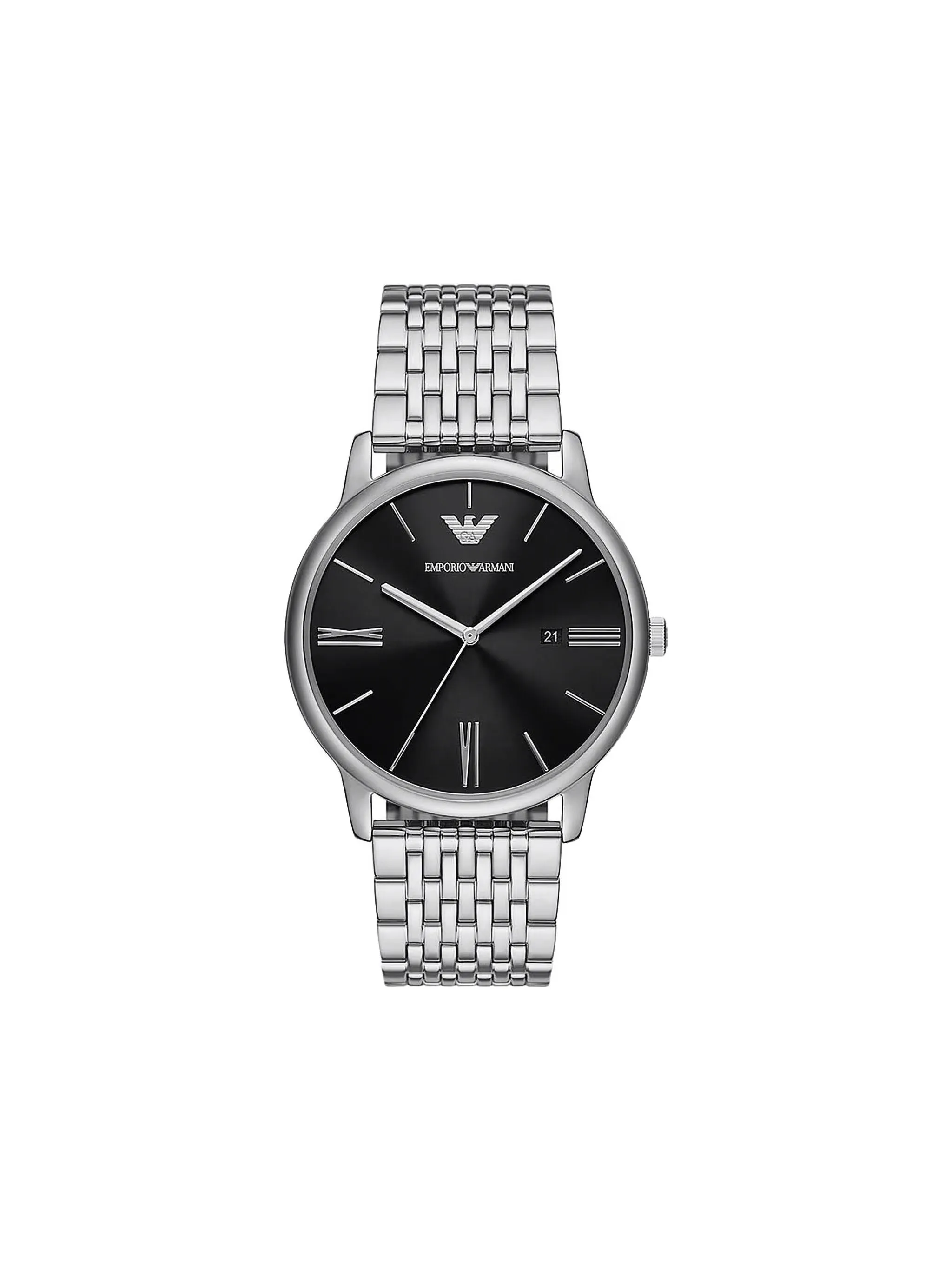 Наручные часы Three-Hand Date 42 мм Emporio Armani, черный
Наручные часы Three-Hand Date 42 мм Emporio Armani, черный