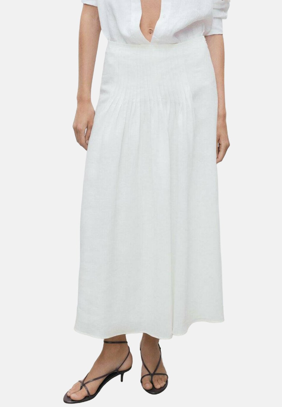 Юбка макси Mango, белый
Юбка макси Mango, белый