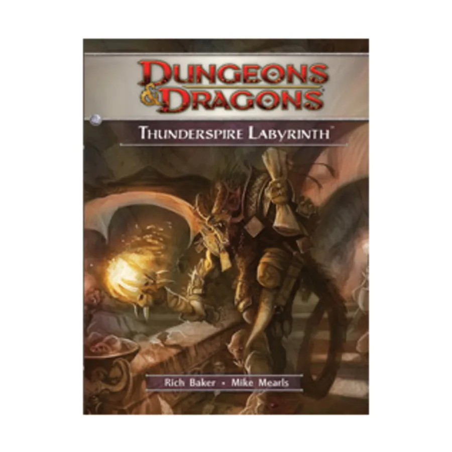 Heroic Tier Trilogy #2 - Thunderspire Labyrinth, Dungeons & Dragons (4th Edition) - Modules & Adventures, мягкая обложка
Heroic Tier Trilogy #2 - Thunderspire Labyrinth, Dungeons & Dragons (4th Edition) - Modules & Adventures, мягкая обложка