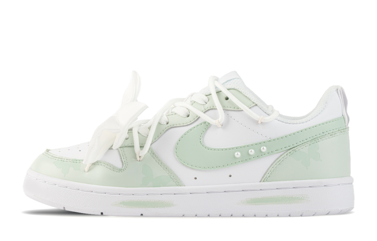 Nike Court Borough Low 2 нескользящие амортизирующие низкие детские скейтбординг кроссовки White Green для подростков
Nike Court Borough Low 2 нескользящие амортизирующие низкие детские скейтбординг кроссовки White Green для подростков