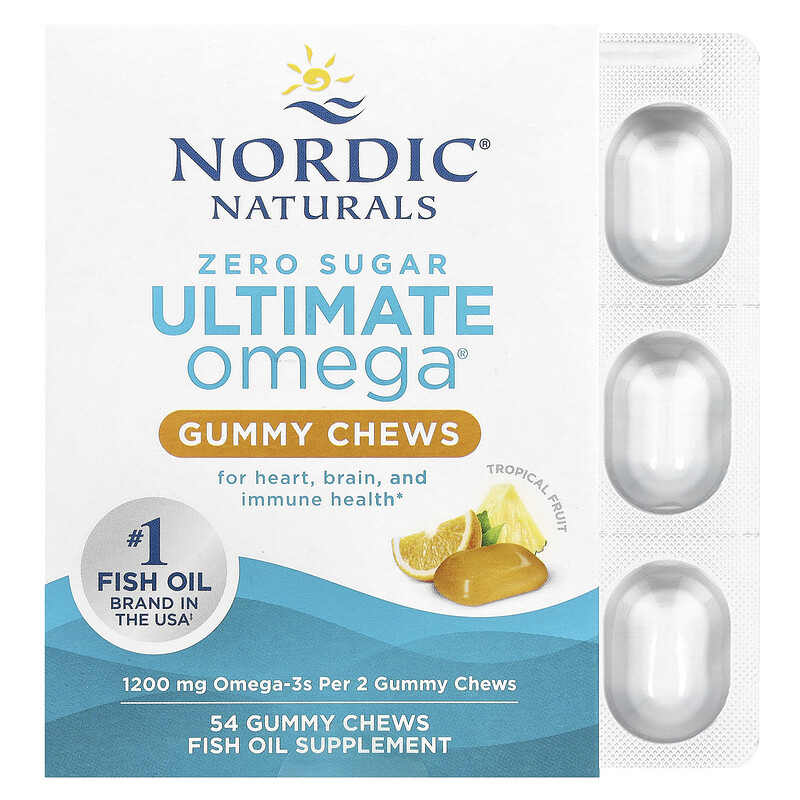 Nordic Naturals, Жевательные жевательные таблетки Ultimate Omega, тропические фрукты, 1200 мг, 54 жевательные жевательные таблетки (600 мг в каждой жевательной таблетке)
Nordic Naturals, Жевательные жевательные таблетки Ultimate Omega, тропические фрукты, 1200 мг, 54 жевательные жевательные таблетки (600 мг в каждой жевательной таблетке)