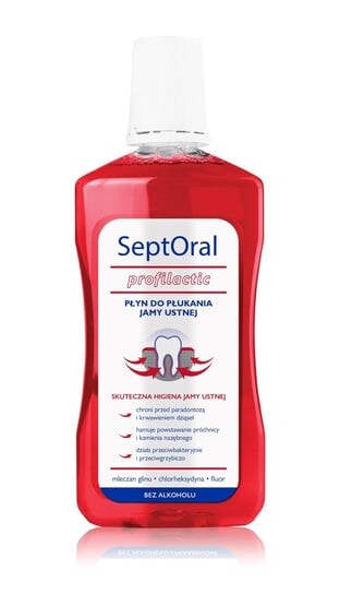 Жидкость для полоскания рта, 500 мл Septoral Profilactic
Жидкость для полоскания рта, 500 мл Septoral Profilactic