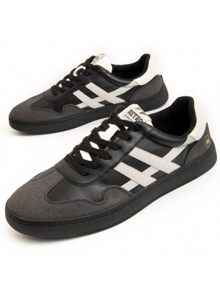 Ретро-кроссовки черного цвета Montevita
Ретро-кроссовки черного цвета Montevita