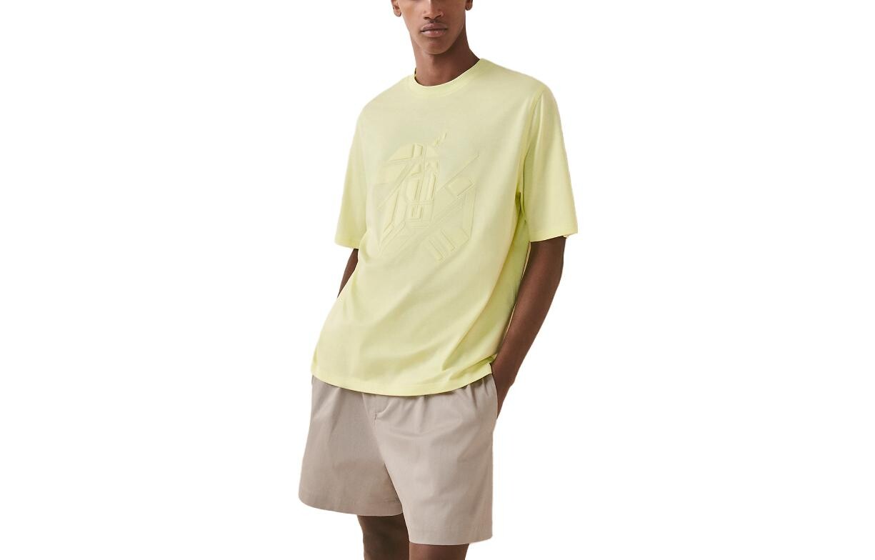 Футболка мужская желтая Hermes, желтый
Футболка мужская желтая Hermes, желтый