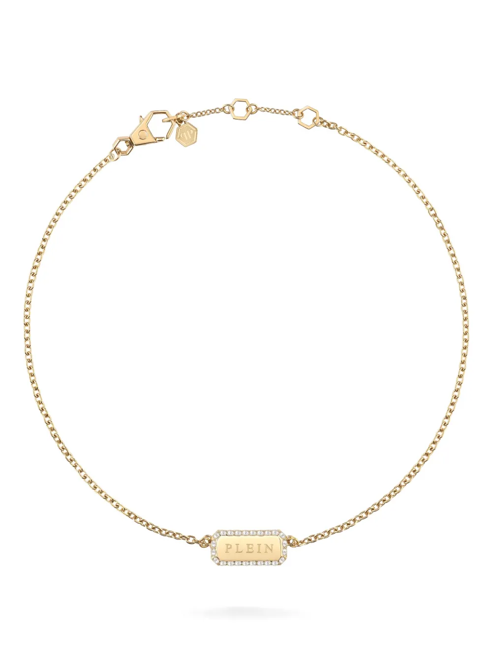 Колье с кристаллами Philipp Plein, золотой
Колье с кристаллами Philipp Plein, золотой
