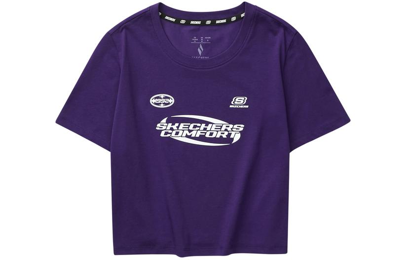 Обычная футболка женская Skechers, фиолетовый
Обычная футболка женская Skechers, фиолетовый