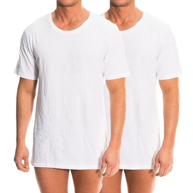 Пакет 2 майки с короткими рукавами 2s87902163 мужской Tommy Hilfiger, белый 
Пакет 2 майки с короткими рукавами 2s87902163 мужской Tommy Hilfiger, белый