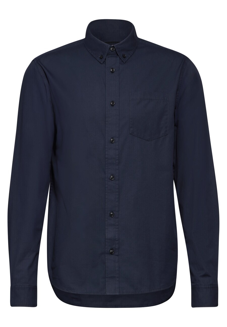 Повседневная рубашка Street One MEN Regular fit Button Up Shirt, синий 
Повседневная рубашка Street One MEN Regular fit Button Up Shirt, синий