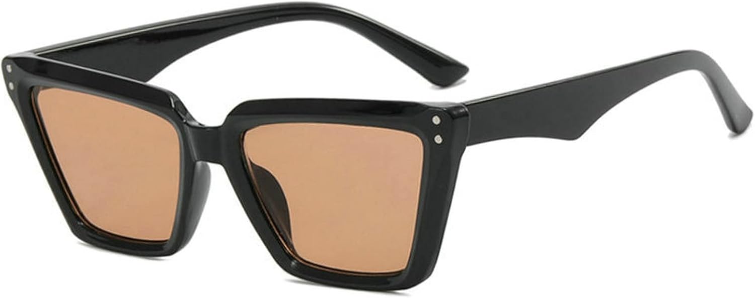 COTIA Винтажные солнцезащитные очки «кошачий глаз» для женщин, модные очки с градиентным зеркальным покрытием, солнцезащитные очки UV400 для мужчин, панк-очки с заклепками, Black Tea
COTIA Винтажные солнцезащитные очки «кошачий глаз» для женщин, модные очки с градиентным зеркальным покрытием, солнцезащитные очки UV400 для мужчин, панк-очки с заклепками, Black Tea