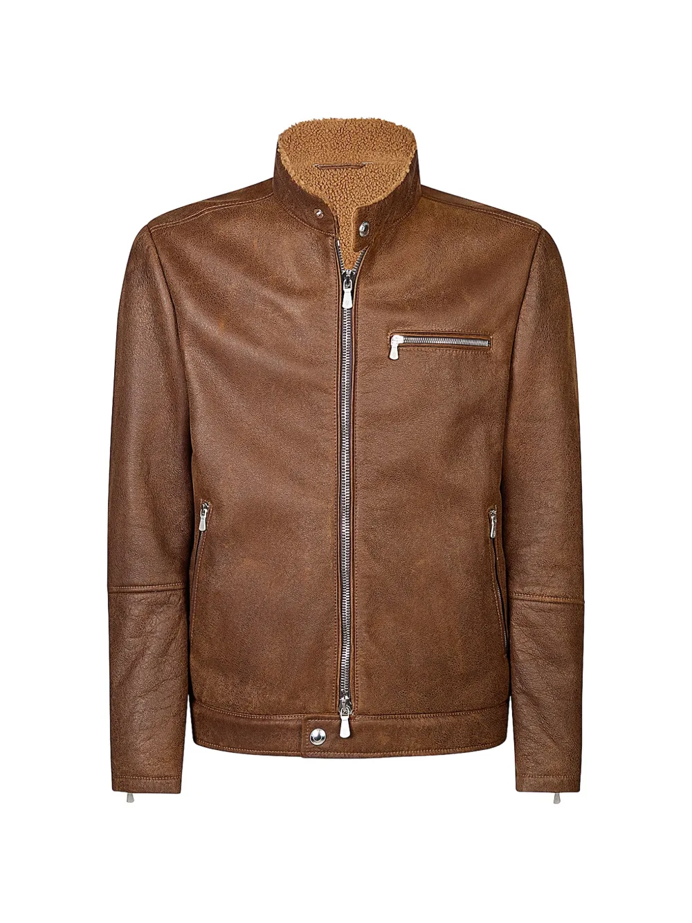 Косуха из овчины Eleventy, коричневый
Косуха из овчины Eleventy, коричневый