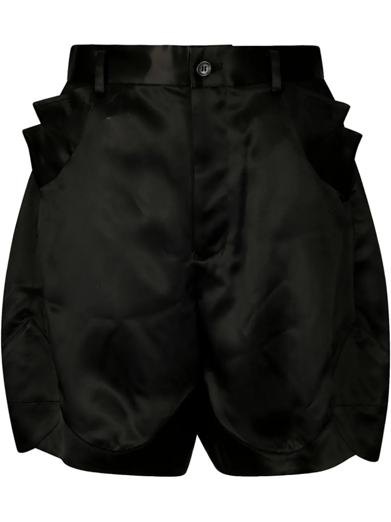 Шорты Noir Kei Ninomiya с карманами и клапанами, черный
Шорты Noir Kei Ninomiya с карманами и клапанами, черный