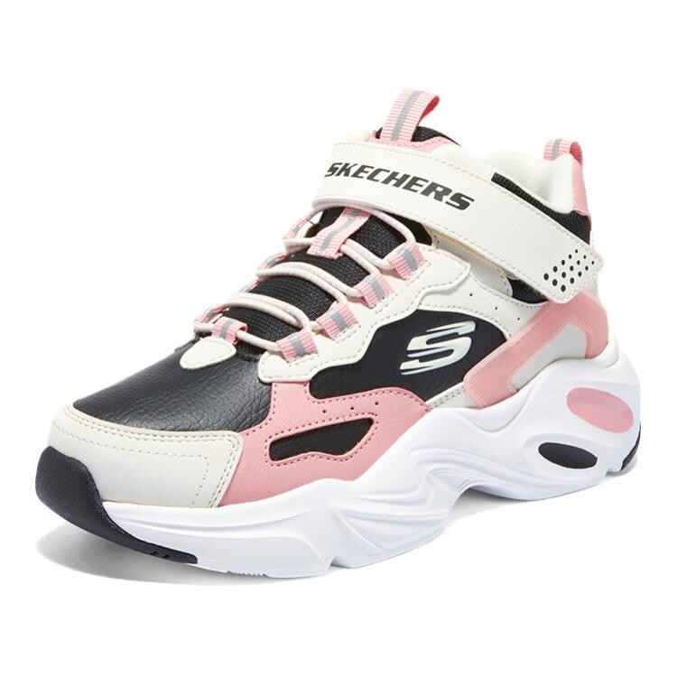 Кроссовки Skechers Girls Kids Lifestyle Shoes Kids Low-top White/pink/black, белый 
Кроссовки Skechers Girls Kids Lifestyle Shoes Kids Low-top White/pink/black, белый