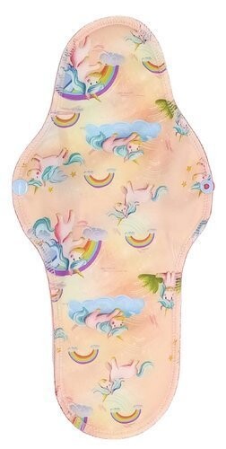 Многоразовая бамбуковая гигиеническая прокладка для ночи, Единороги Pupus
Многоразовая бамбуковая гигиеническая прокладка для ночи, Единороги Pupus